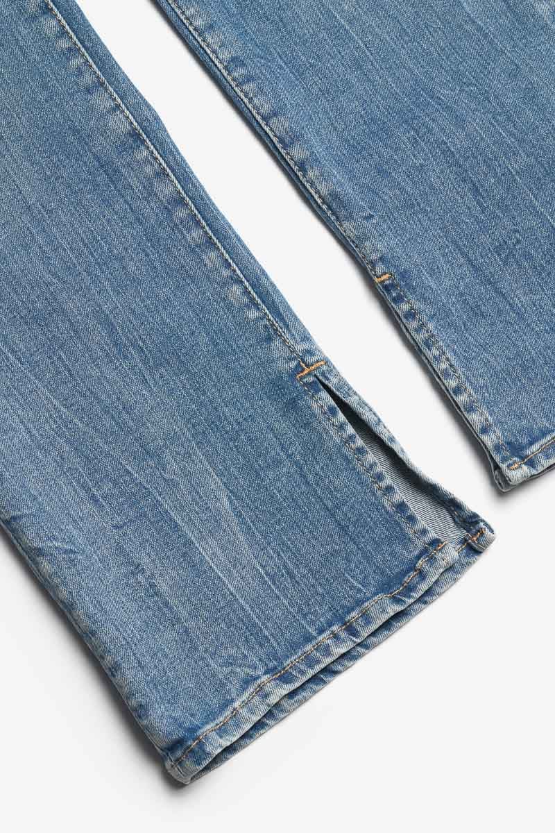 Jeans 400/14 mom Basic high waist 7/8th blue N°4