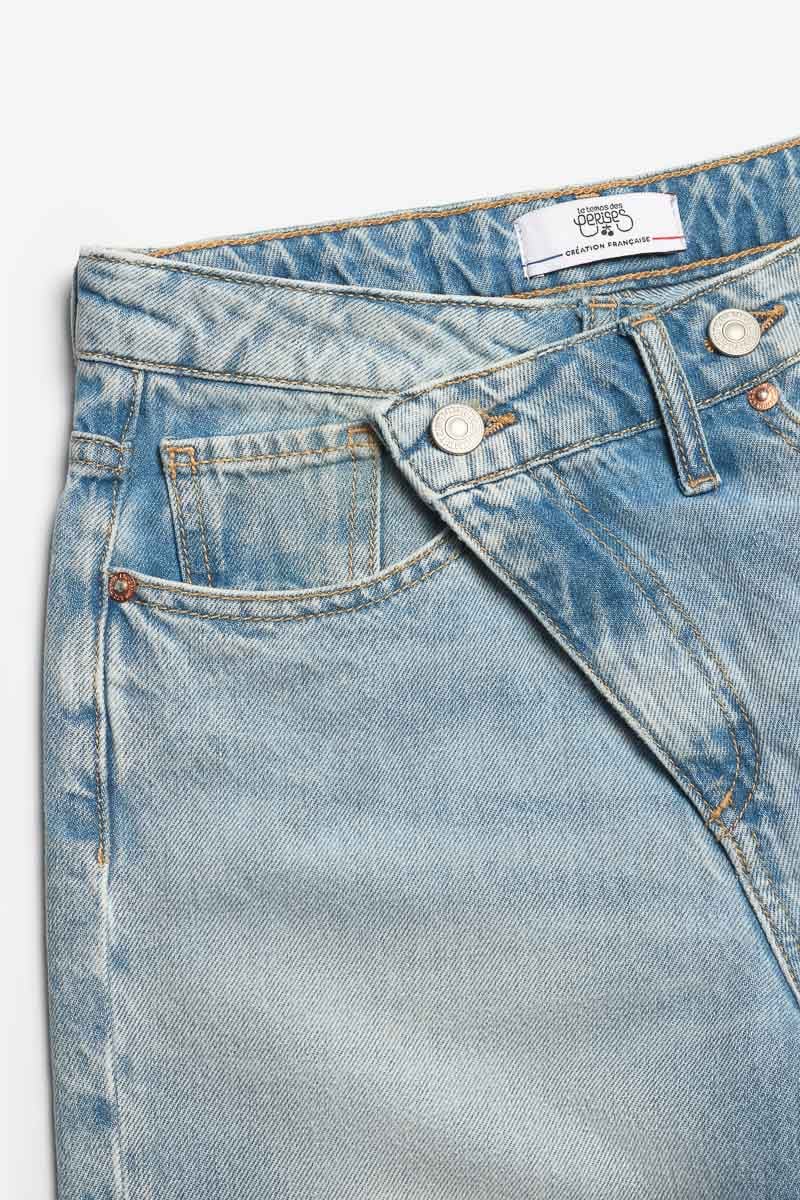 Faded blue denim Casa Bermuda shorts