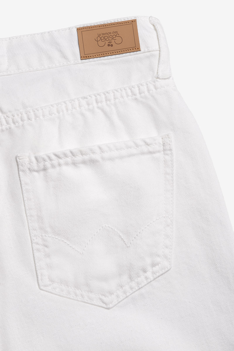 Jeans boyfit Cosa 7/8th white 