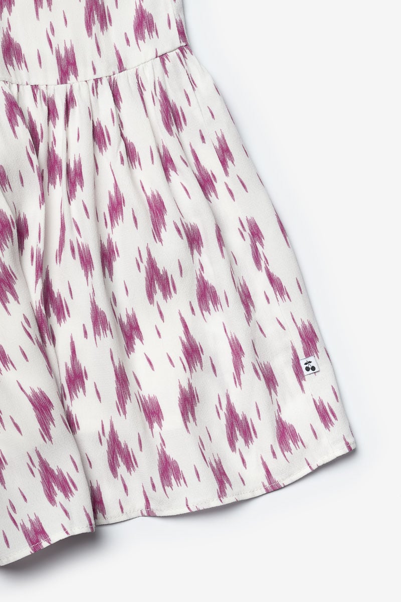 Purple print Kylagi dress