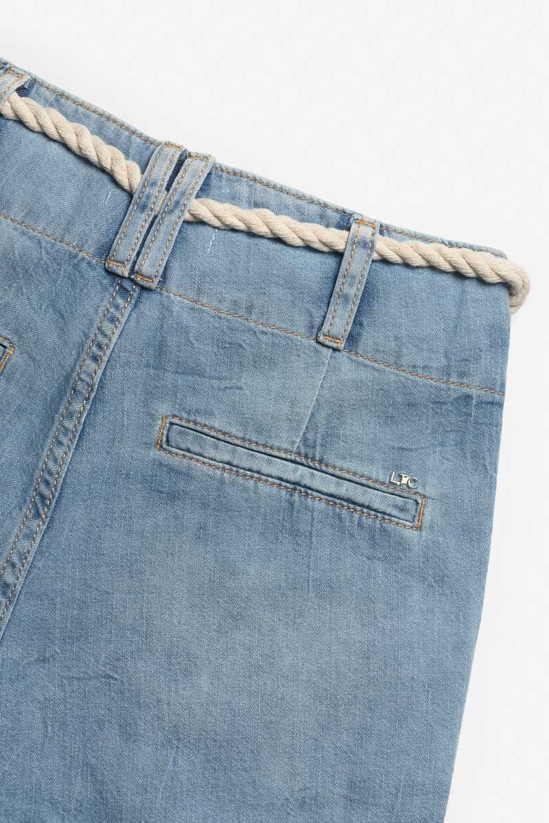 Light blue denim Loona shorts