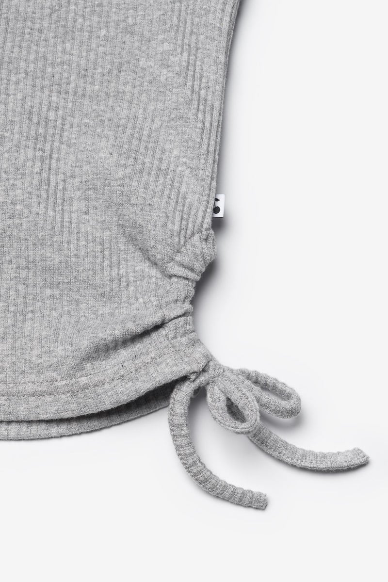 Grey Maragi crop top