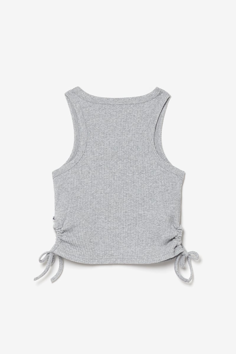 Grey Maragi crop top