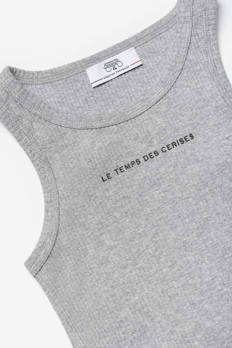 Grey Maragi crop top