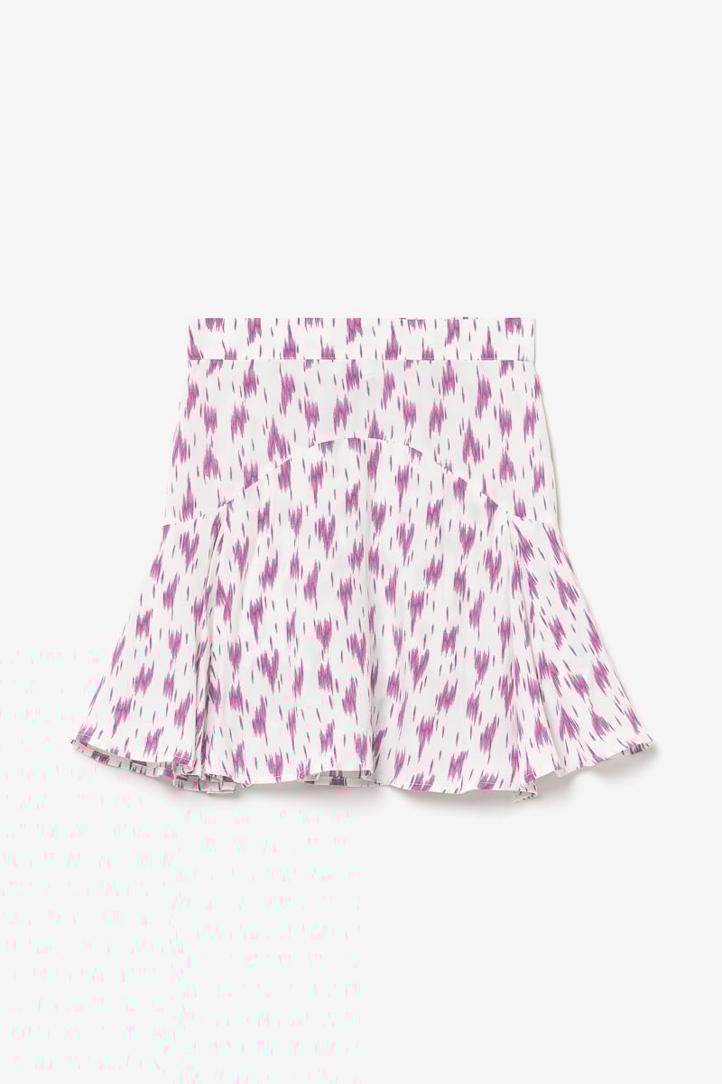 Purple floral Marligi skort