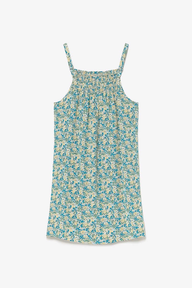 Green floral Tategi dress
