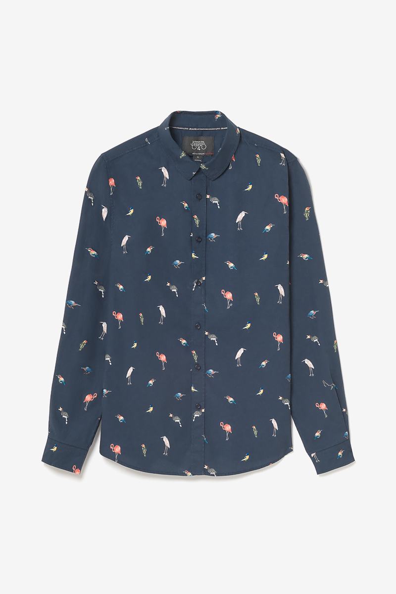 Chemise Birdy à motif oiseaux