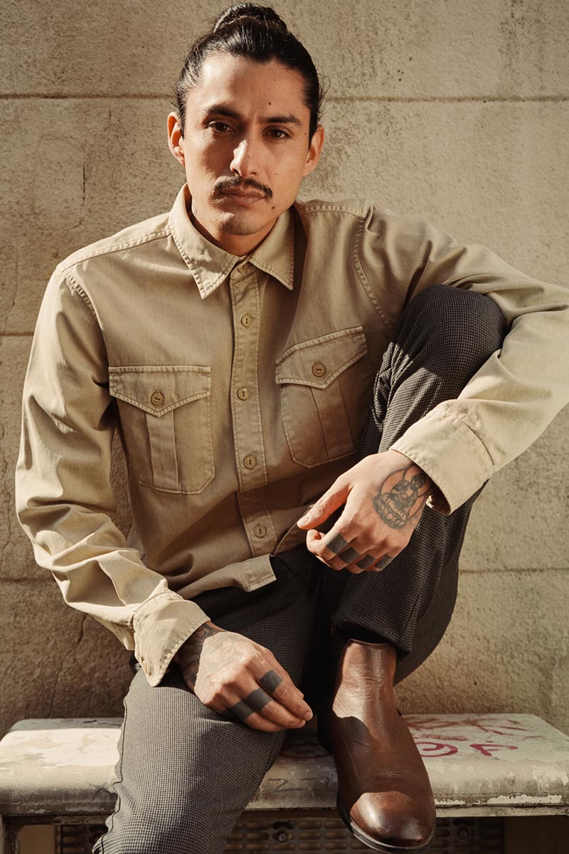 Surchemise Carel beige sable