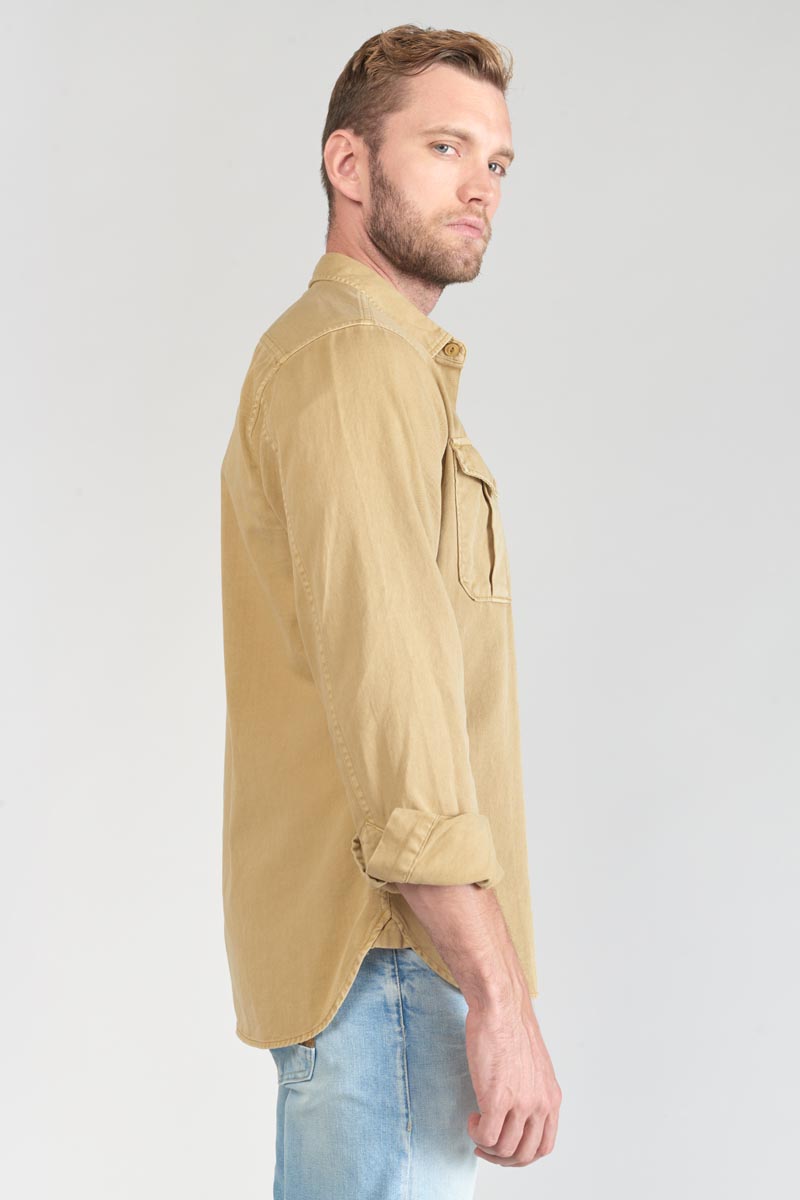 Surchemise Carel beige sable