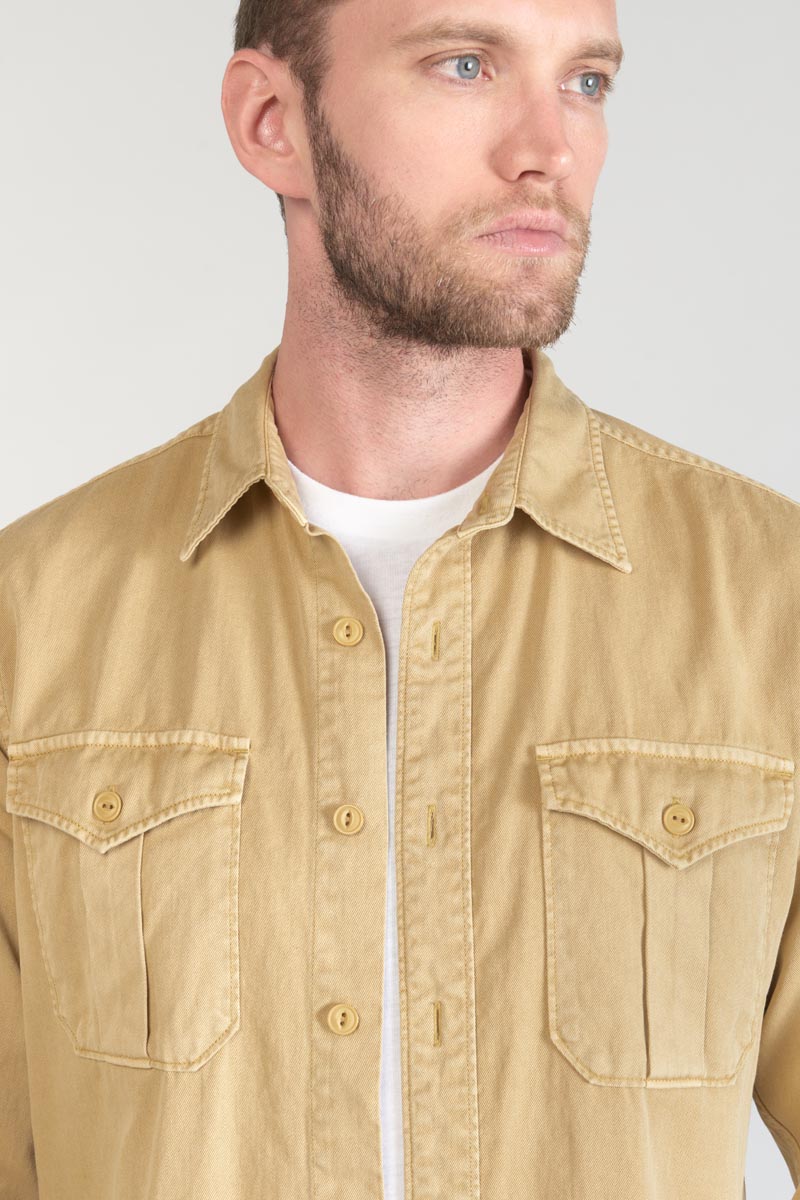 Surchemise Carel beige sable
