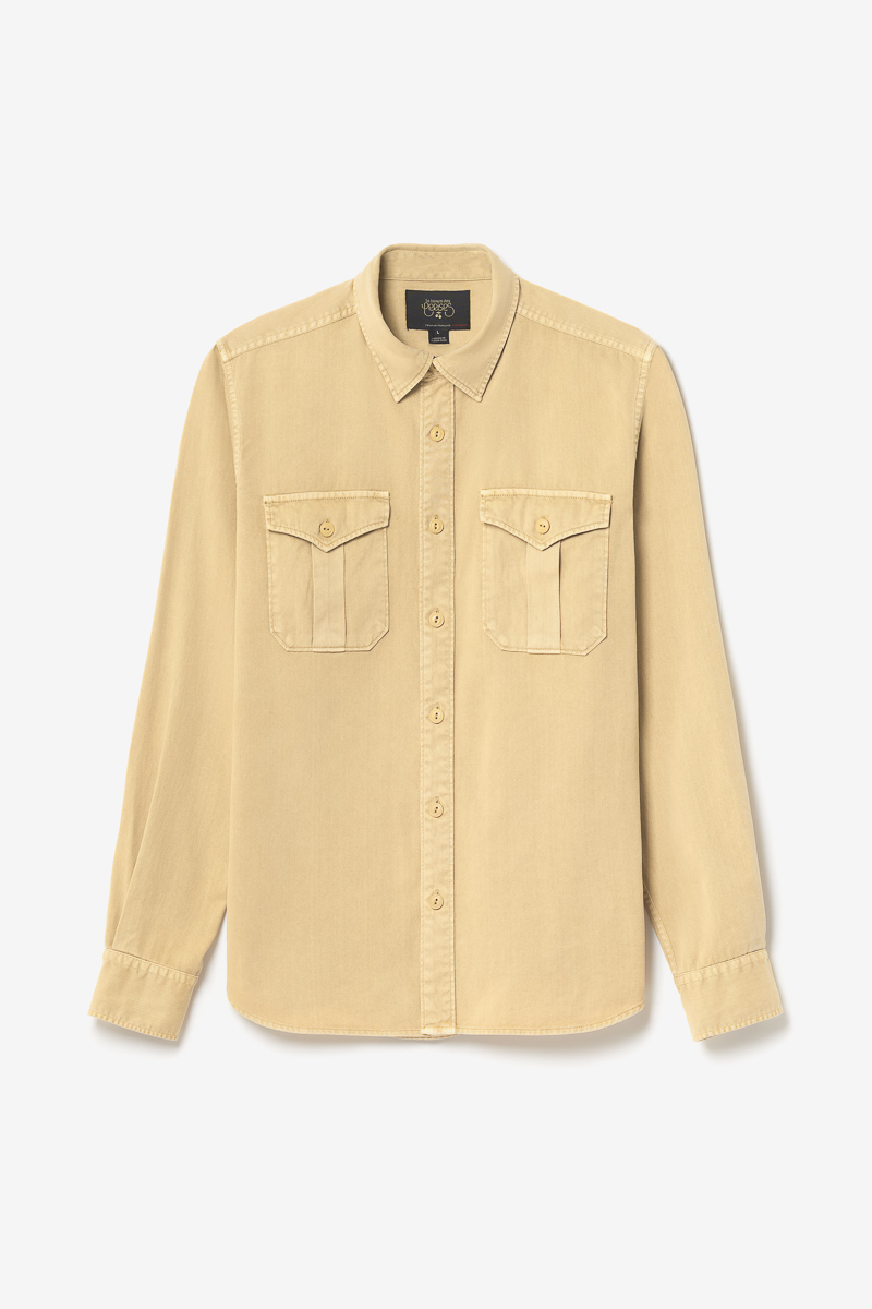 Surchemise Carel beige sable