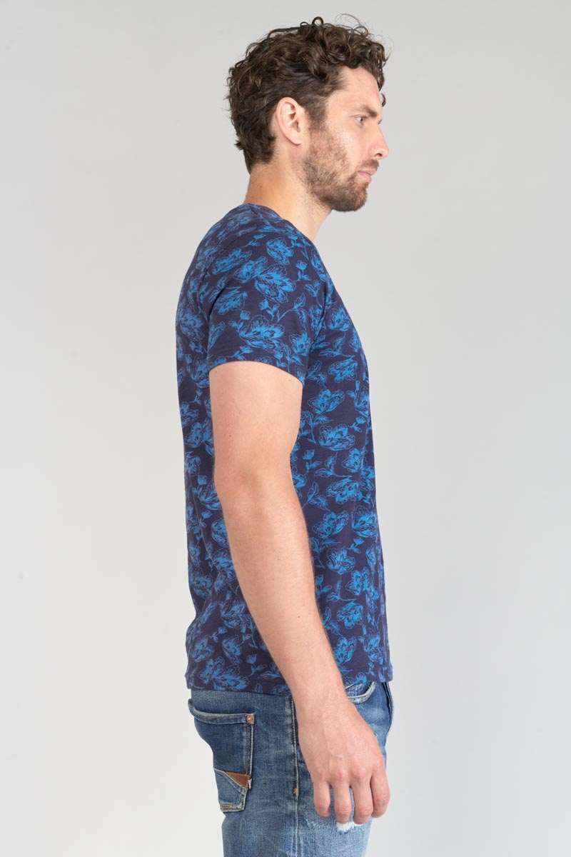 Leaf print Conit t-shirt