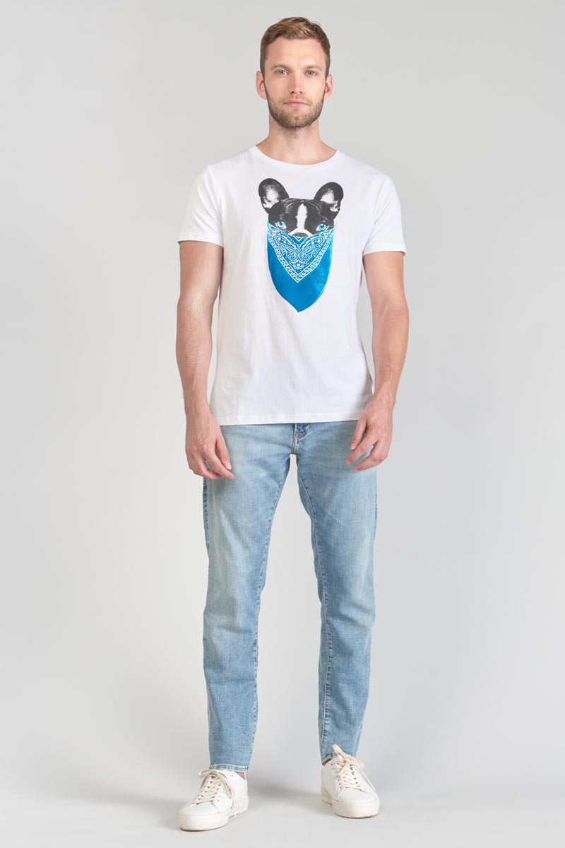 Printed white Gan t-shirt