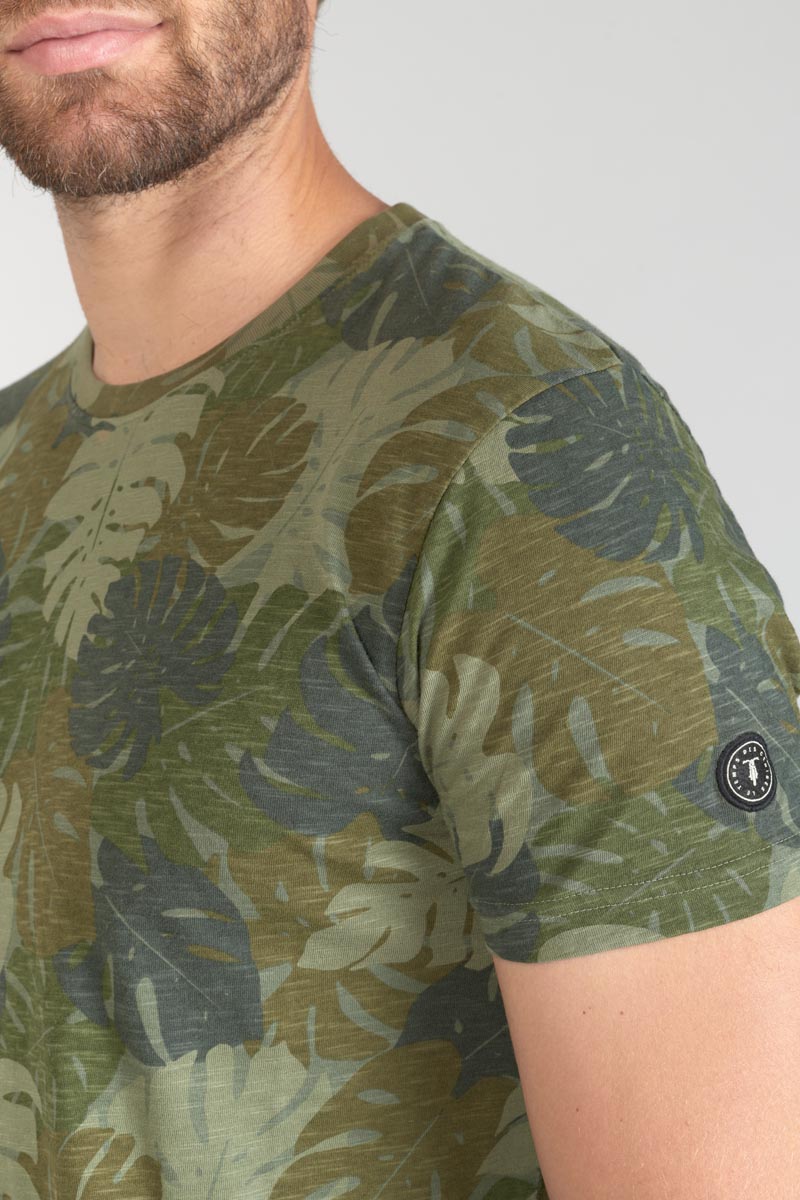 Khaki jungle print Jung t-shirt