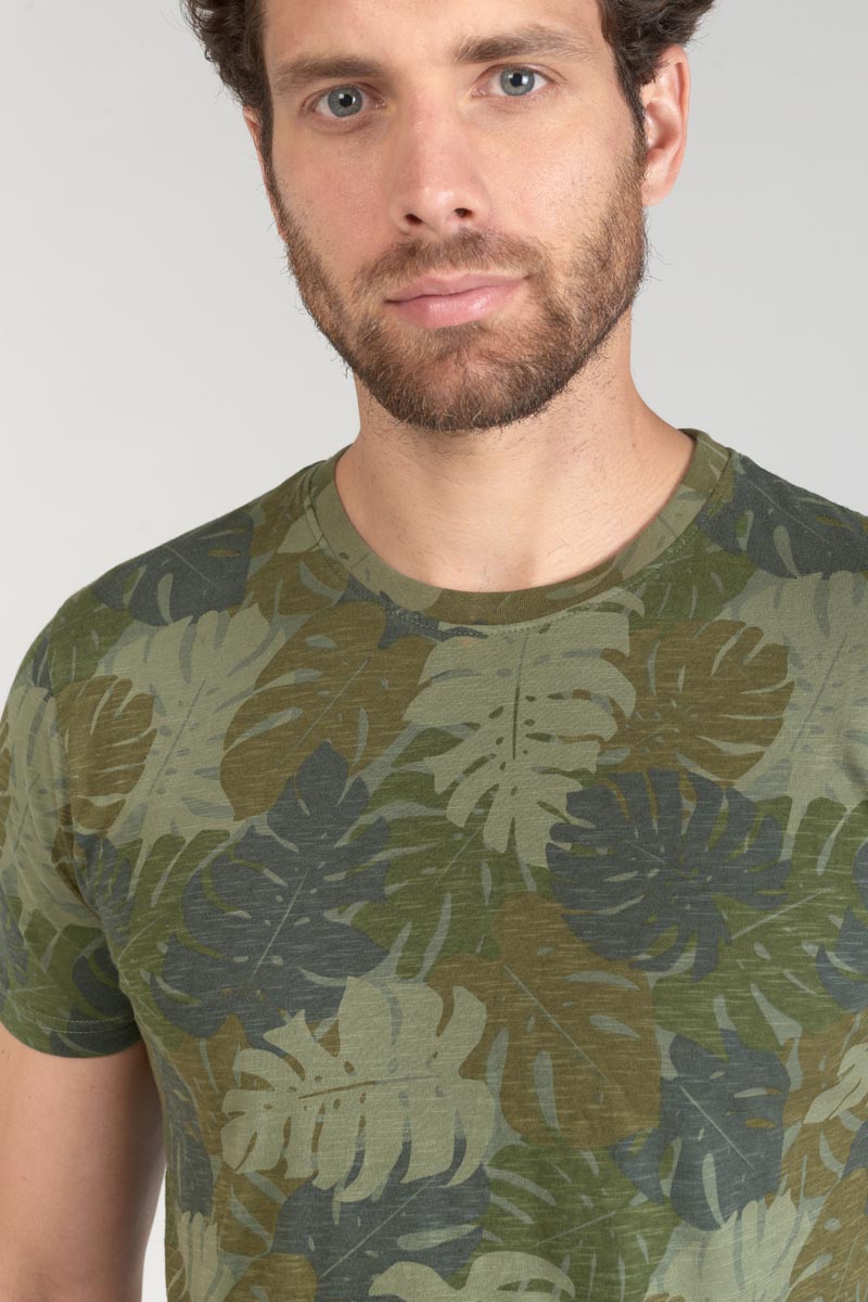 Khaki jungle print Jung t-shirt