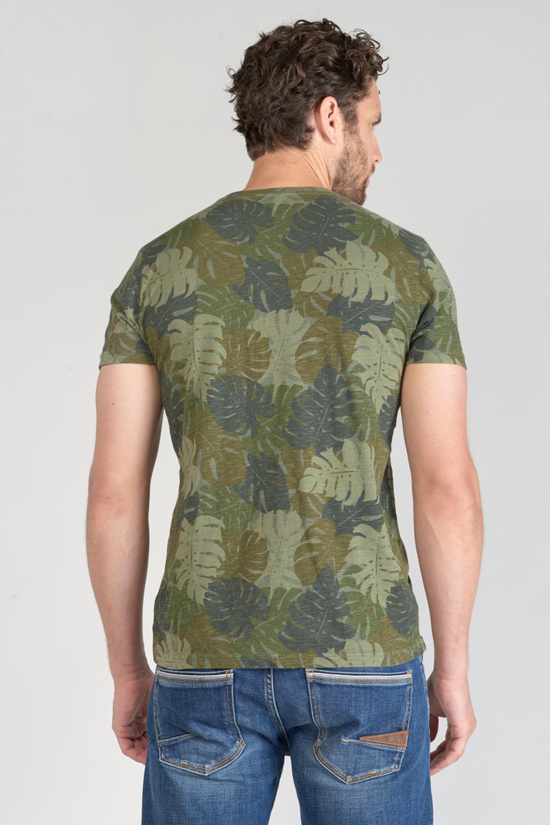 Khaki jungle print Jung t-shirt