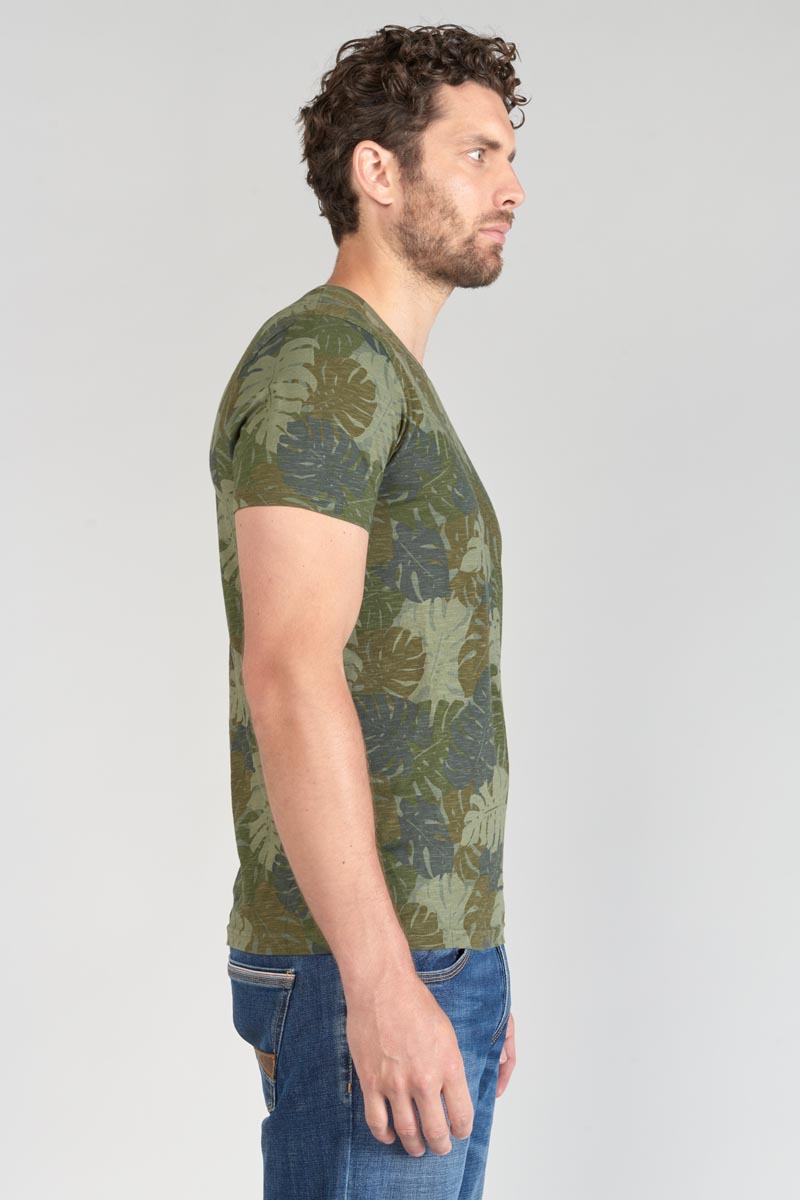 Khaki jungle print Jung t-shirt