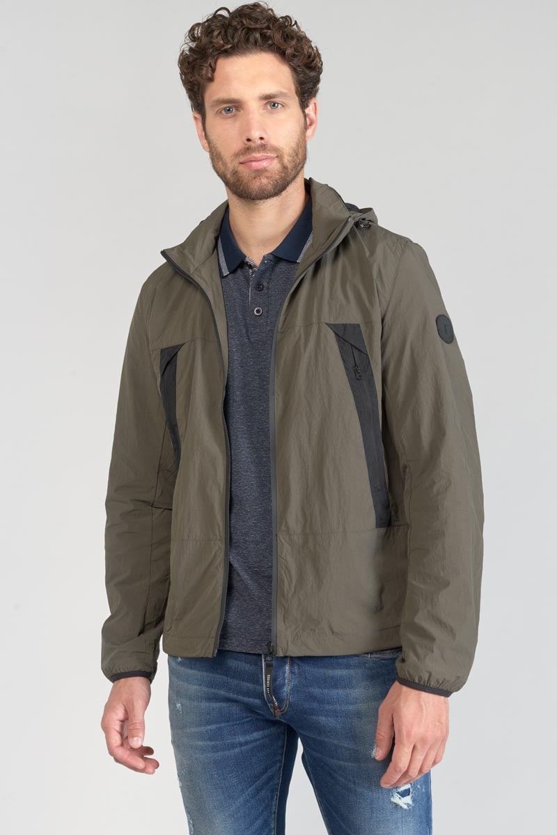 Khaki brown Kovar windcheater