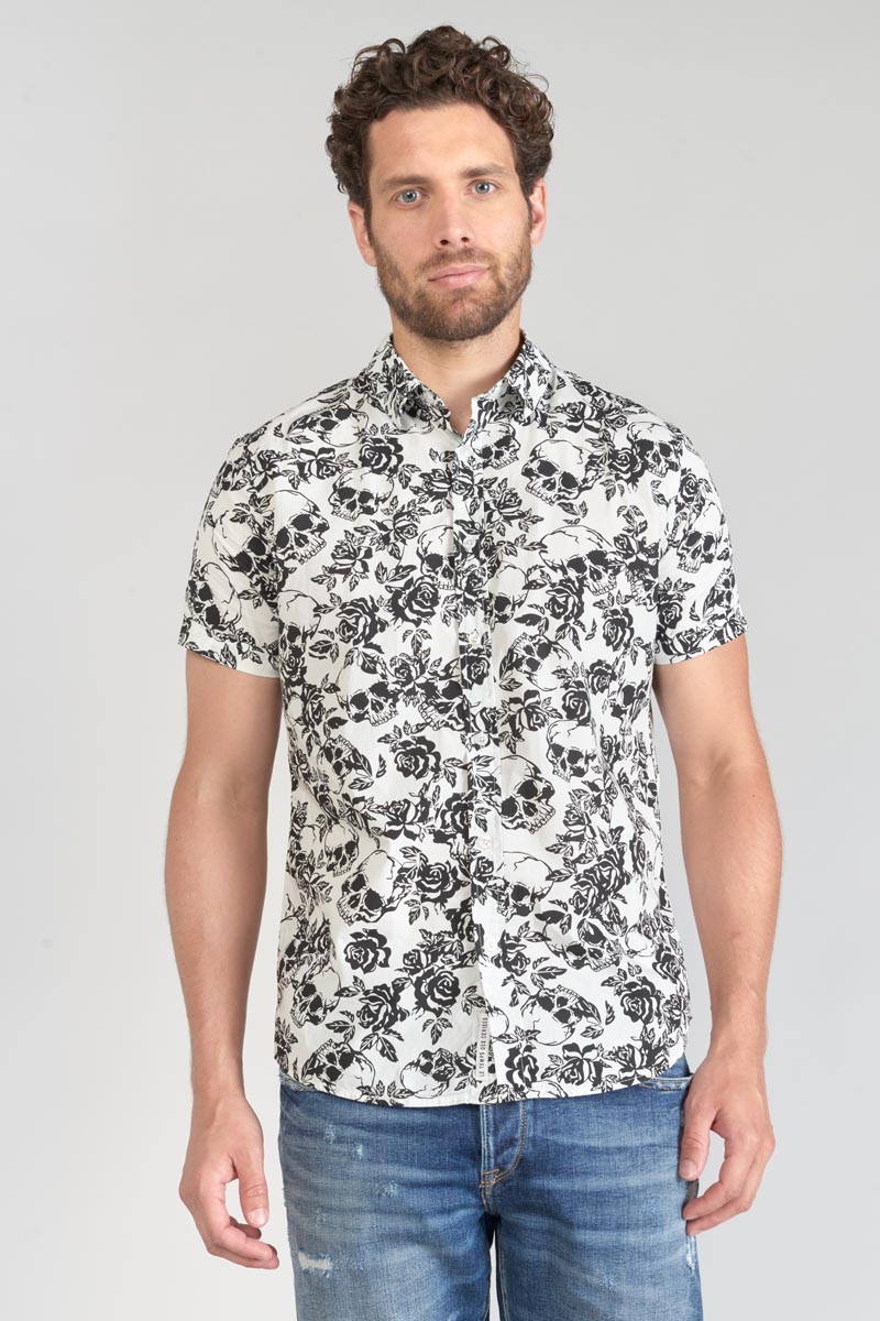 Chemise Krift à motif crâne