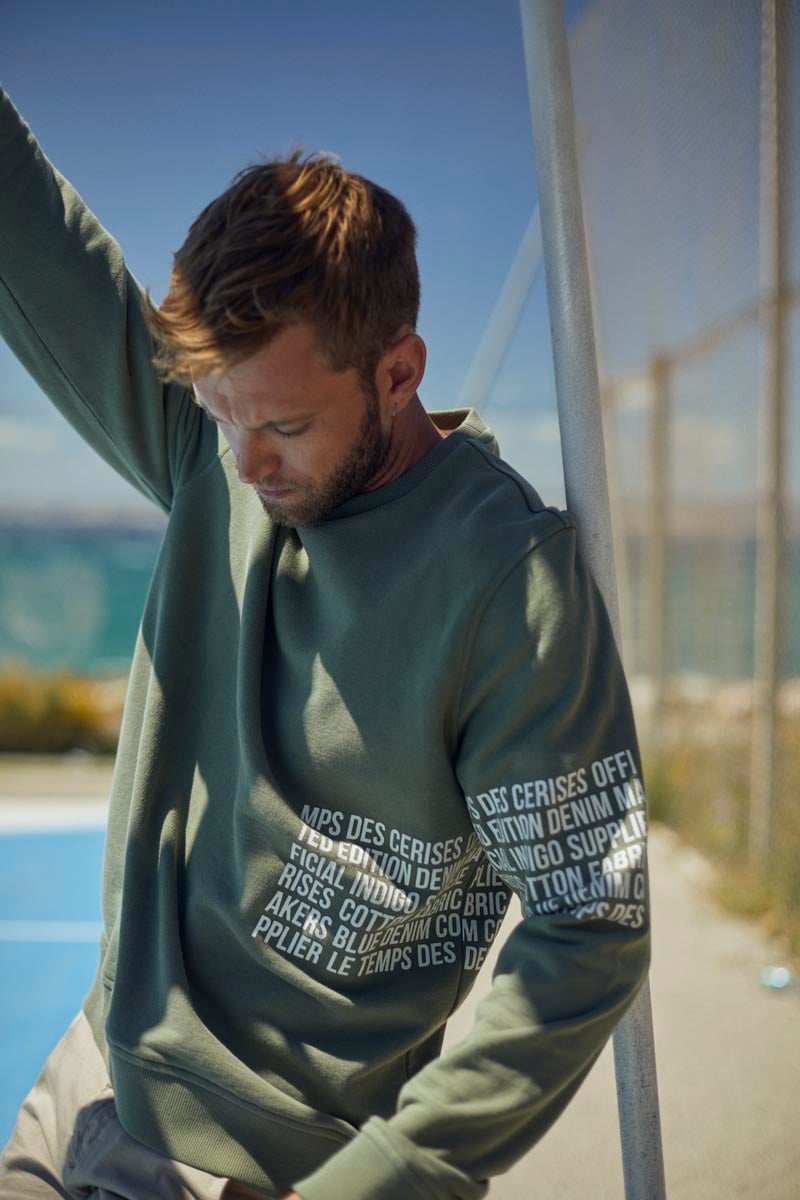 Khaki Riol sweatshirt