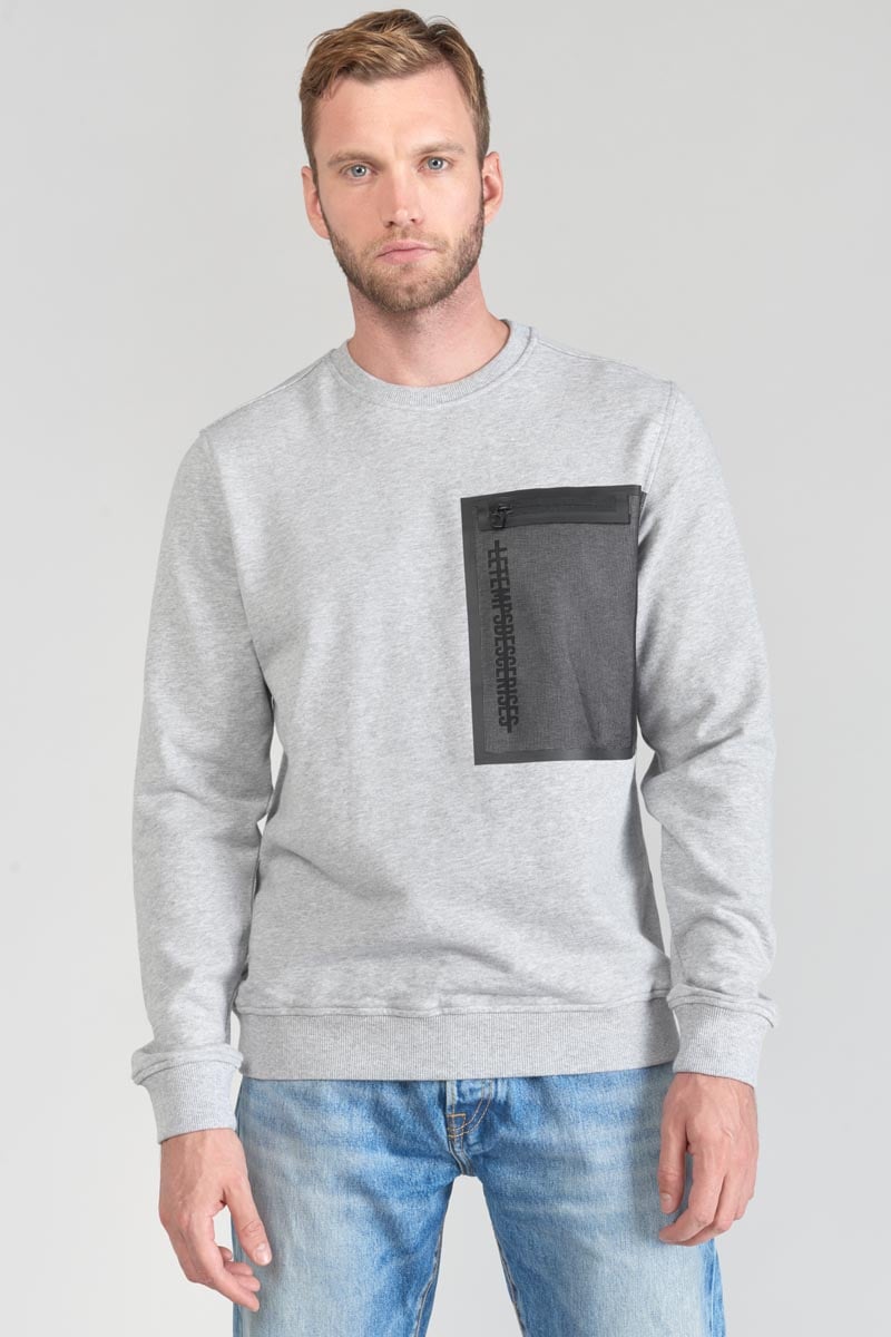 Grey marl Stipa sweatshirt