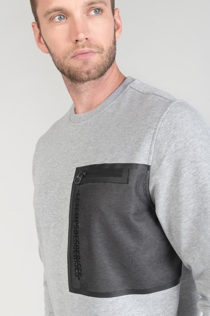 Grey marl Stipa sweatshirt