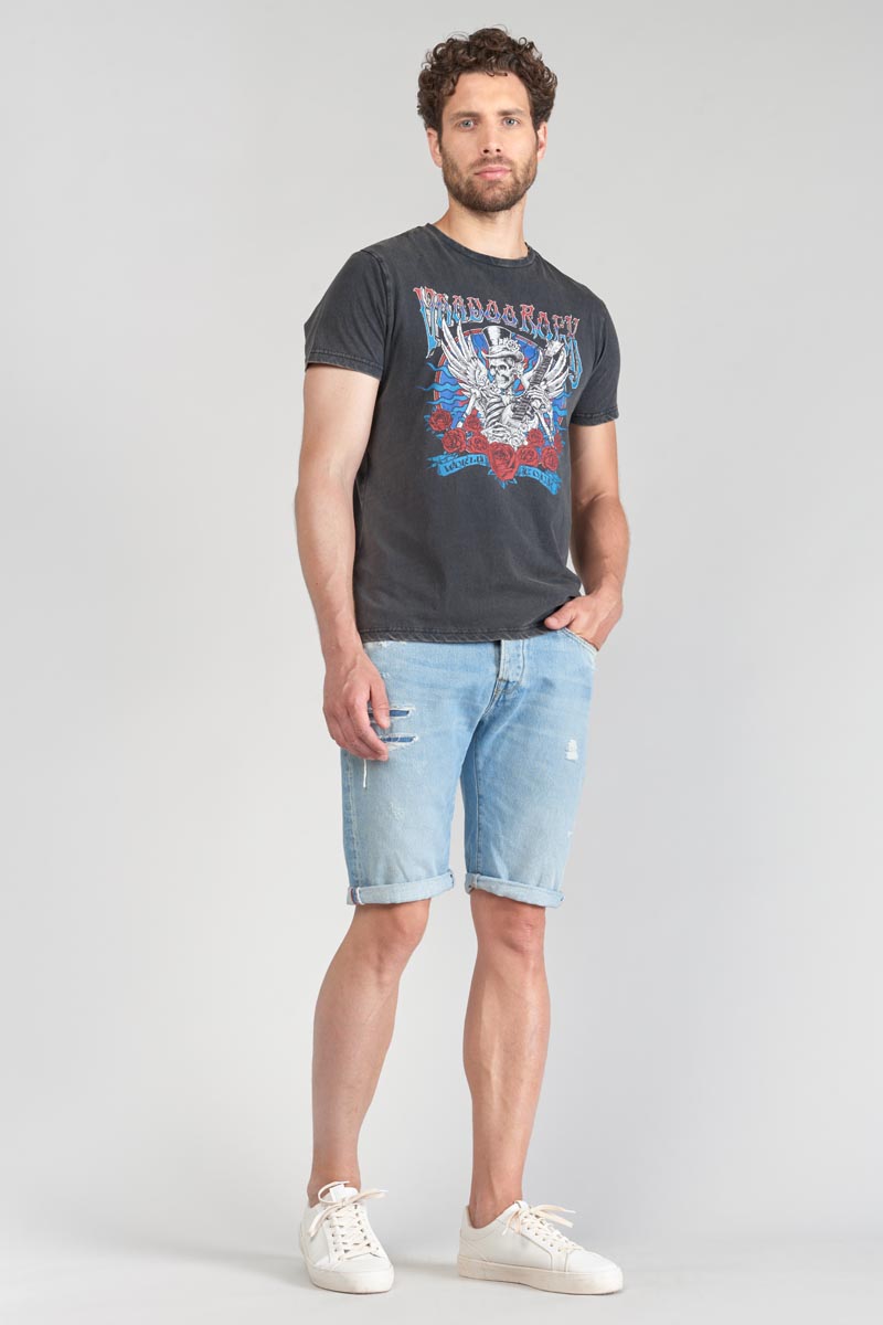 Faded printed grey Tije t-shirt