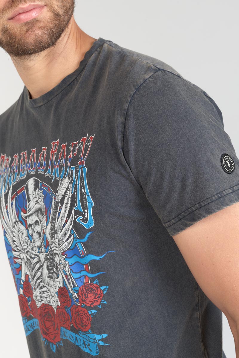 Faded printed grey Tije t-shirt