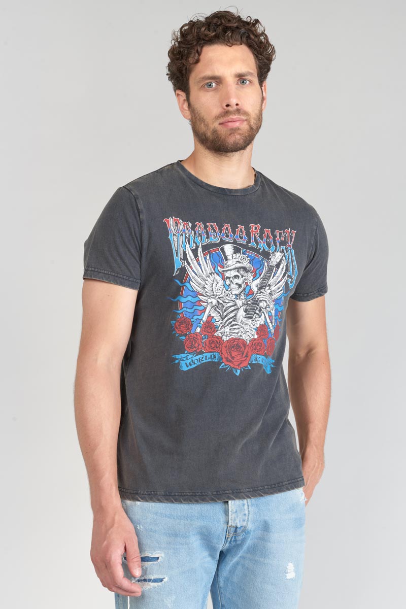 Faded printed grey Tije t-shirt