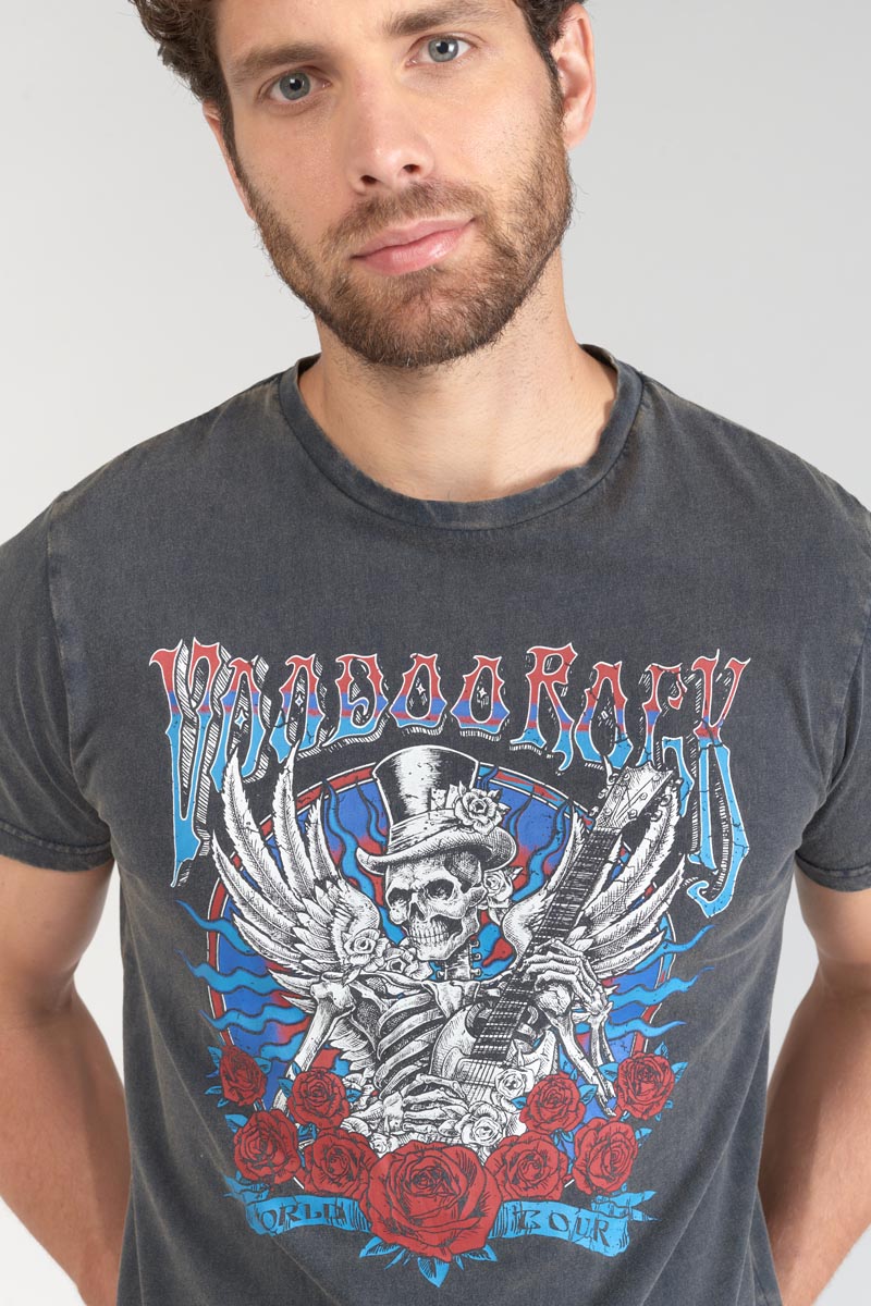 Faded printed grey Tije t-shirt