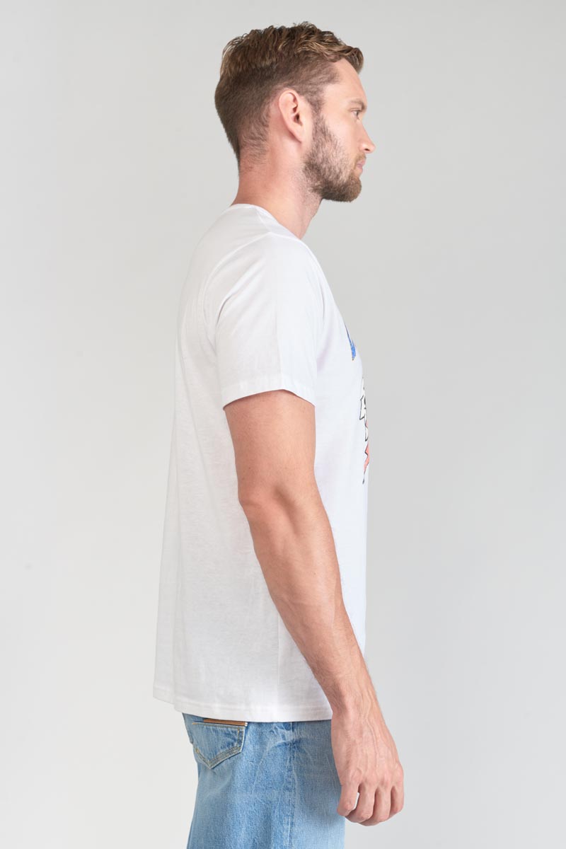 Printed white Yair t-shirt