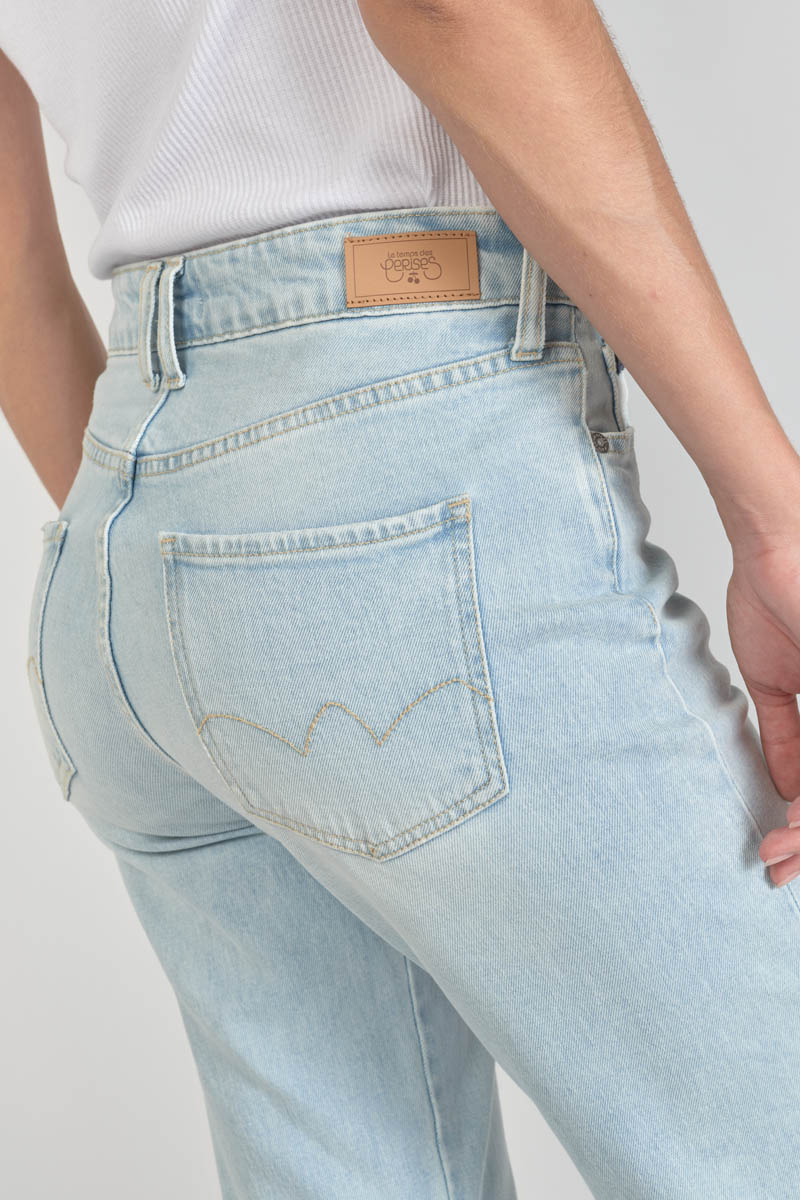 Jeans 400/19 mom Lux taille haute bleu N°5