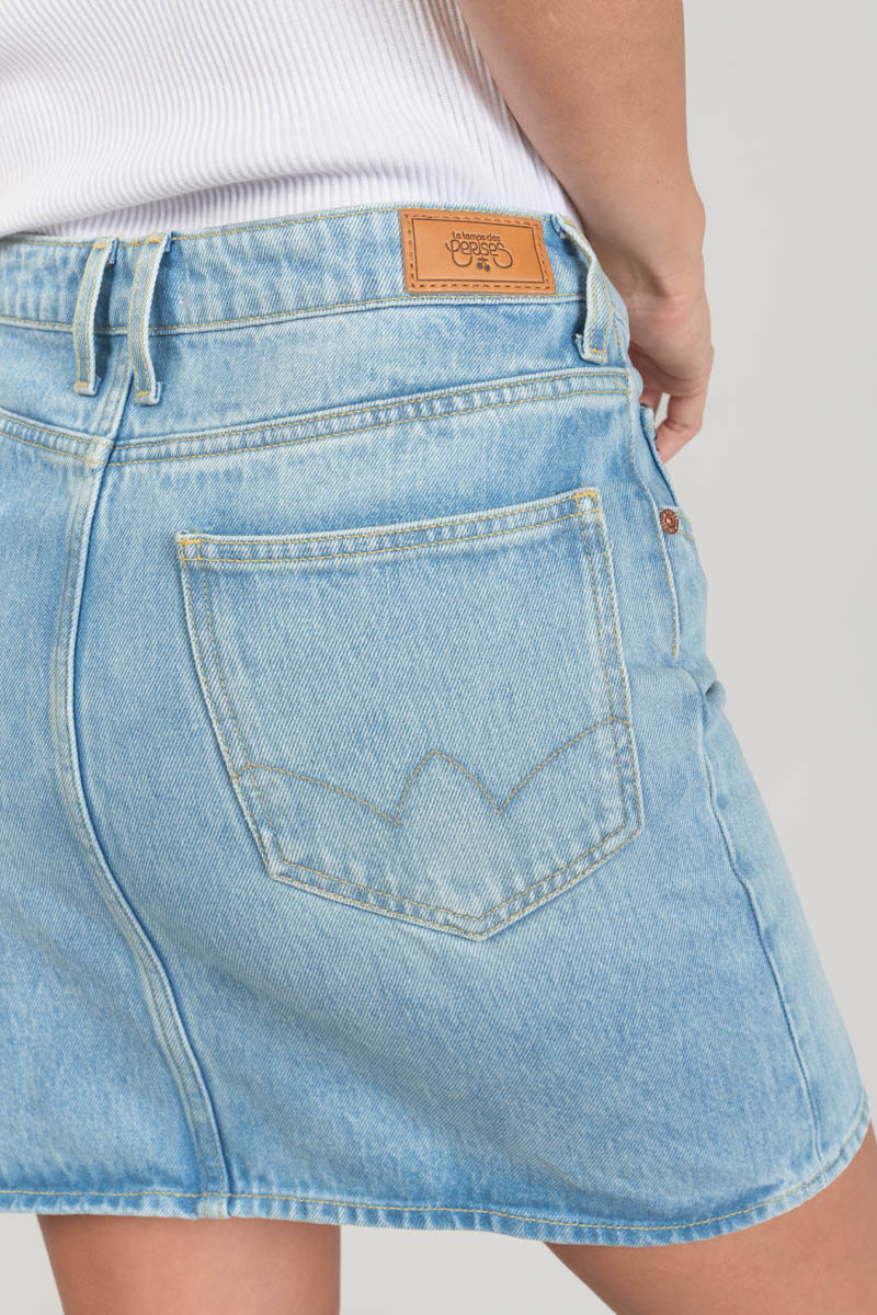 Light blue denim Alofi skirt