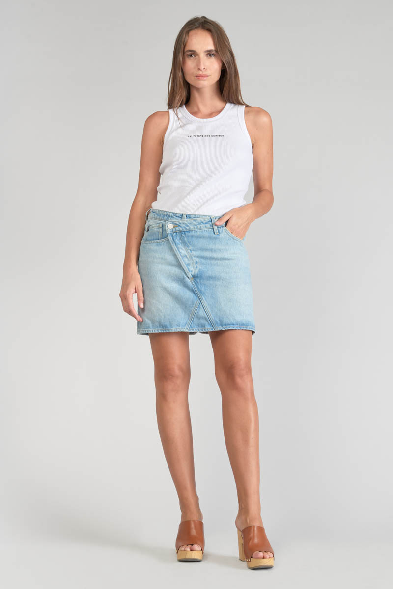 Light blue denim Alofi skirt