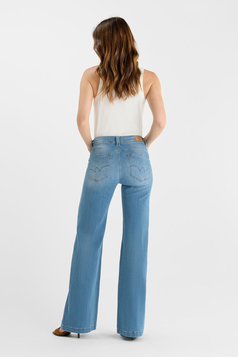Jeans pulp flare Axis high waist blue N°4