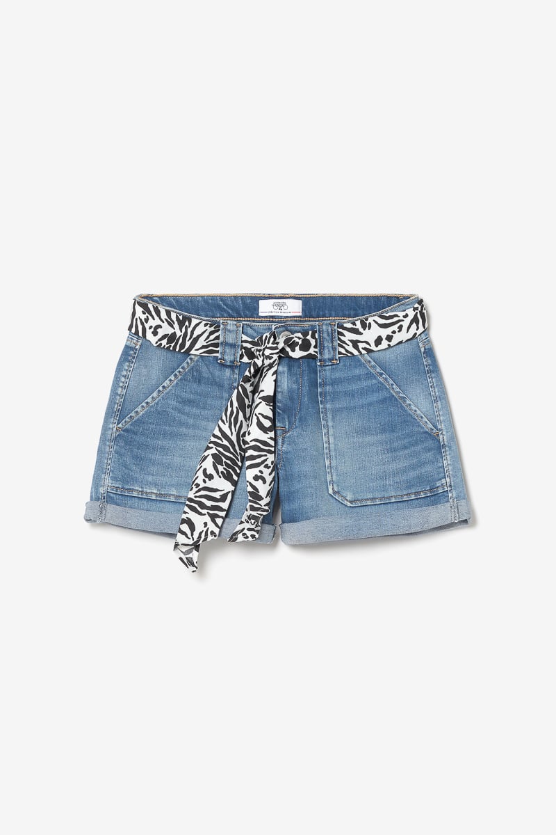 Blue denim Bloom shorts