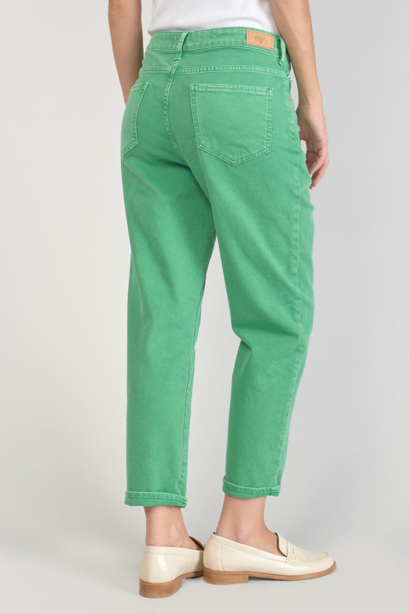 Cosy boyfit 7/8ème jeans vert menthe