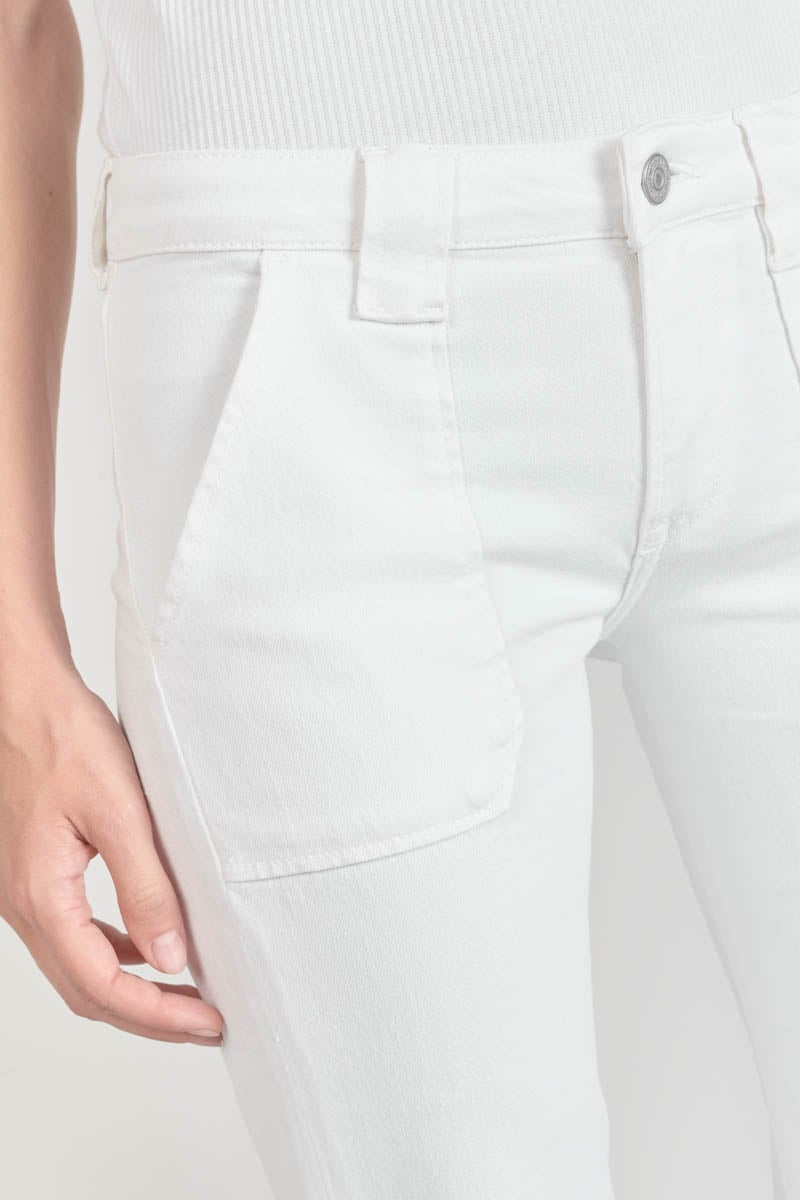 Jeans flare Sormiou blanc 