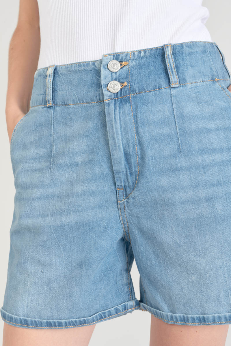 Short Sydney en jeans bleu clair