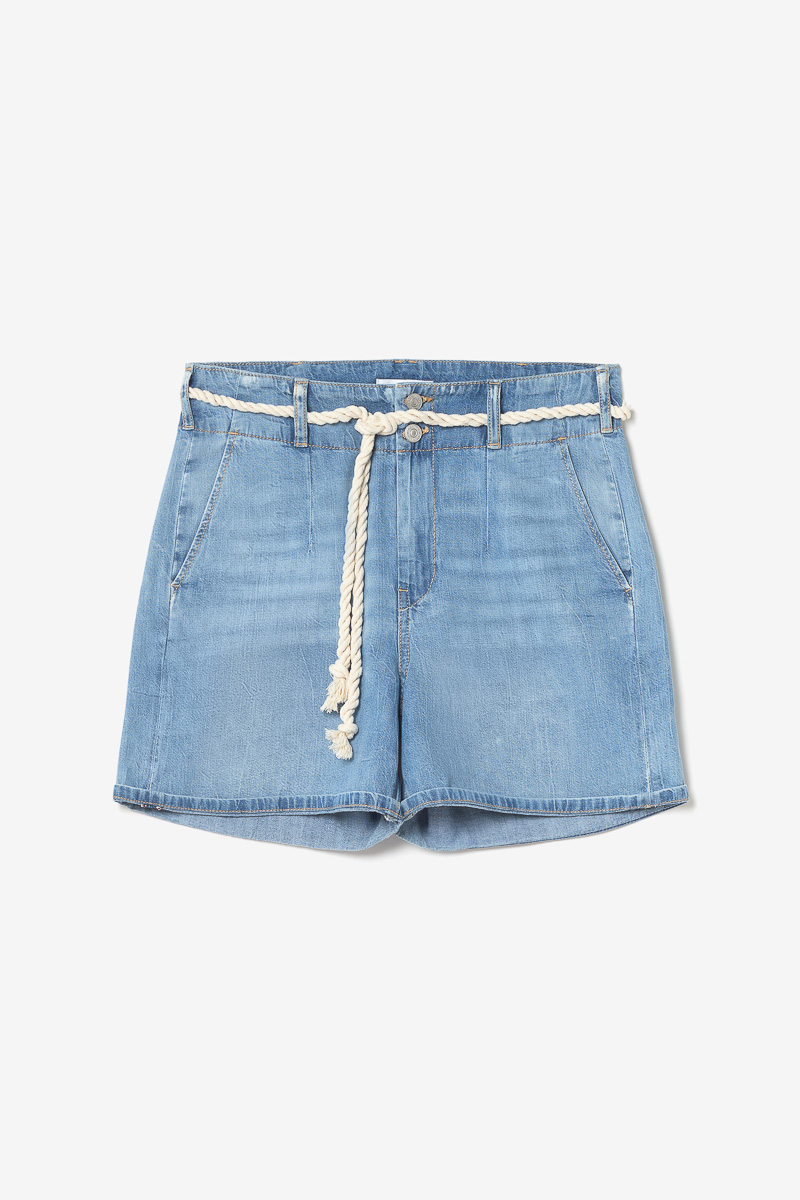 Short Sydney en jeans bleu clair