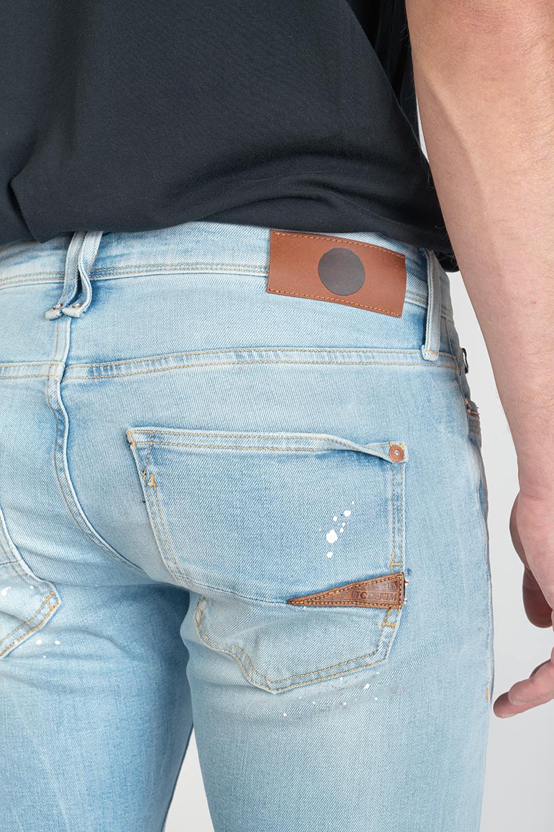 Jeans 700/11 adjusted Delphes destroy bleu N°5