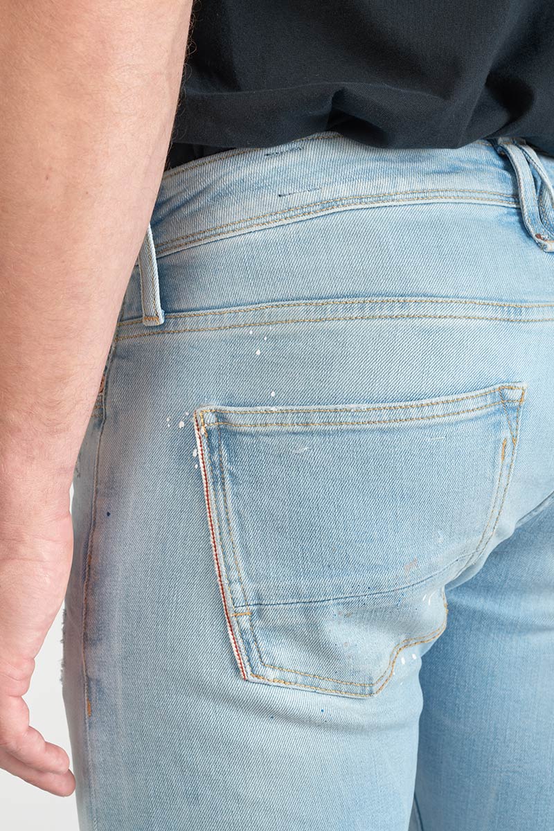 Jeans 700/11 adjusted Delphes destroy bleu N°5
