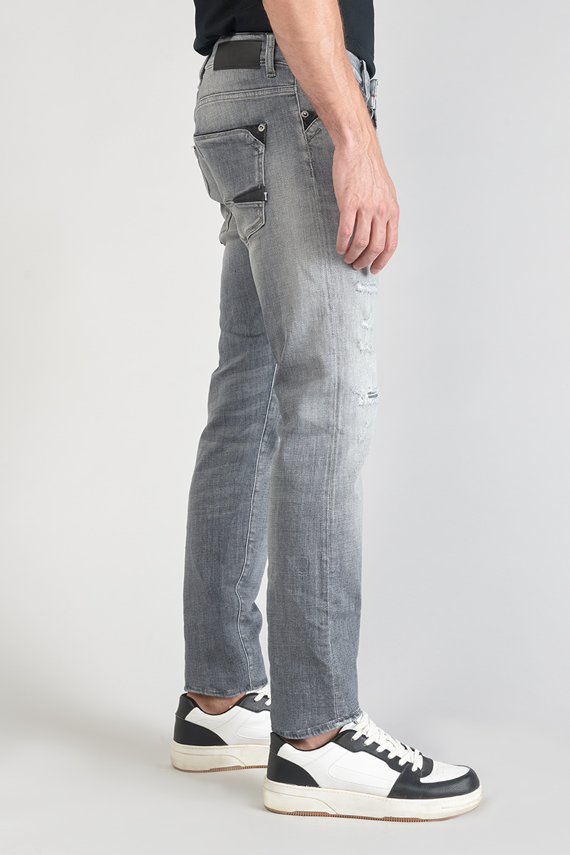 Jeans 700/11 adjusted Triolet destroy gris N°2