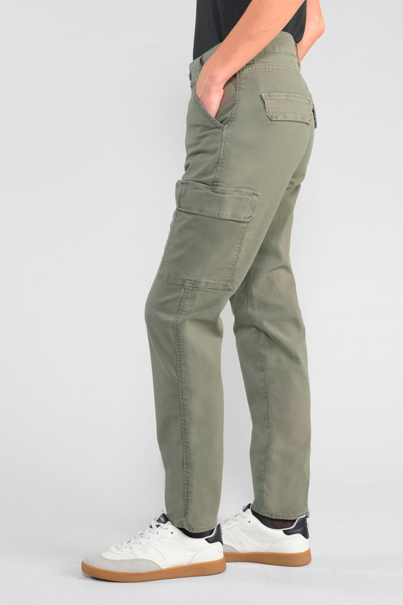 Khaki Castellas cargo trousers