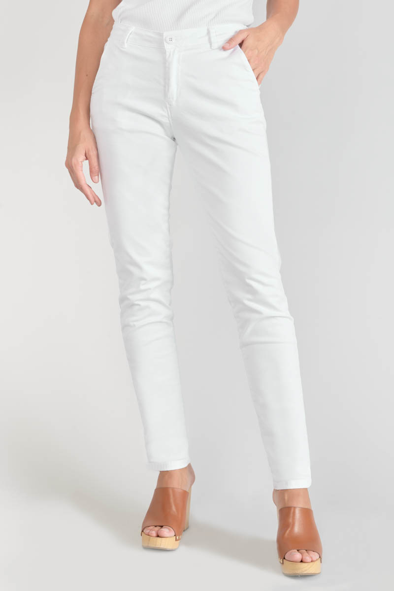 Pantalon chino Dyli3 blanc