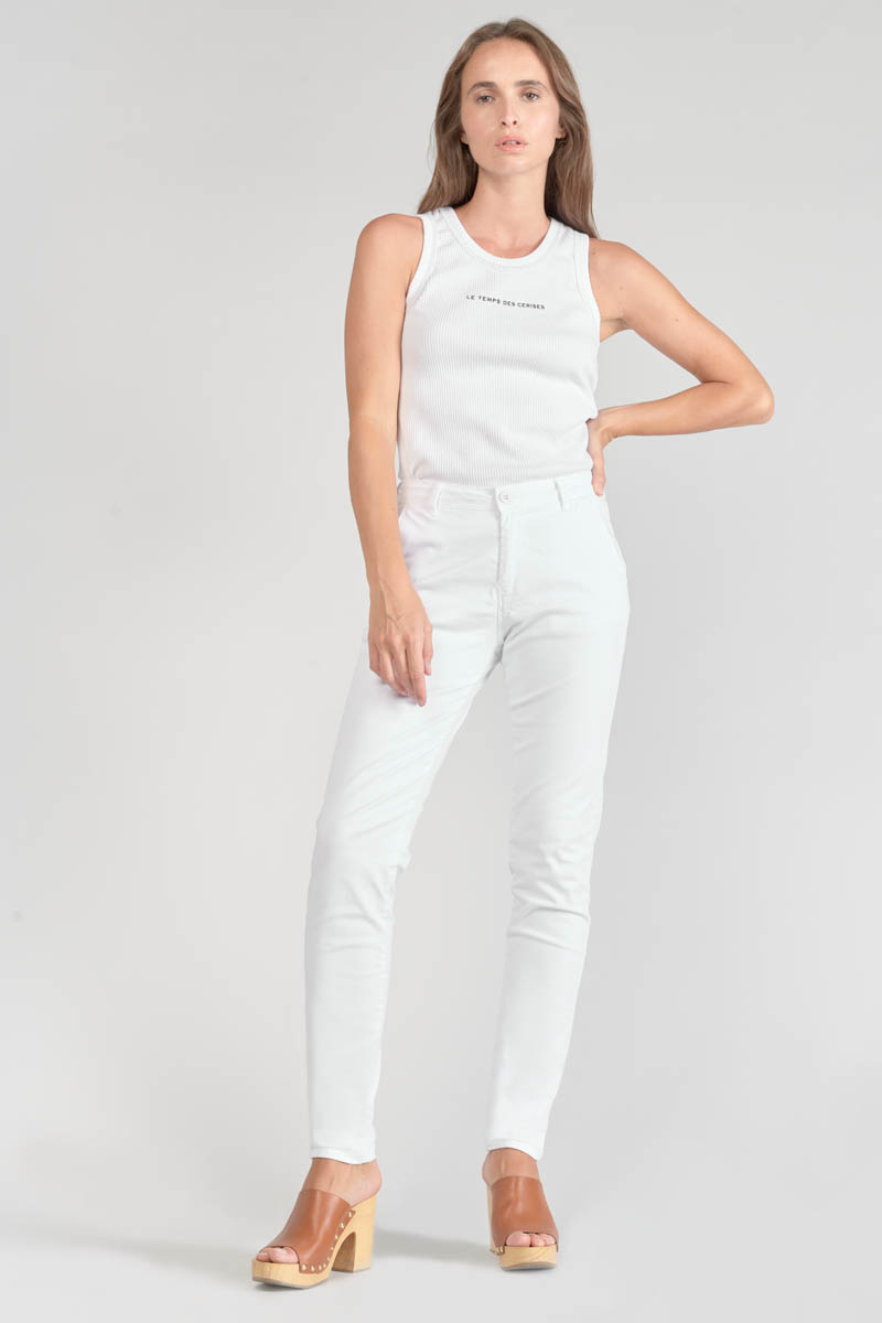 Pantalon chino Dyli3 blanc