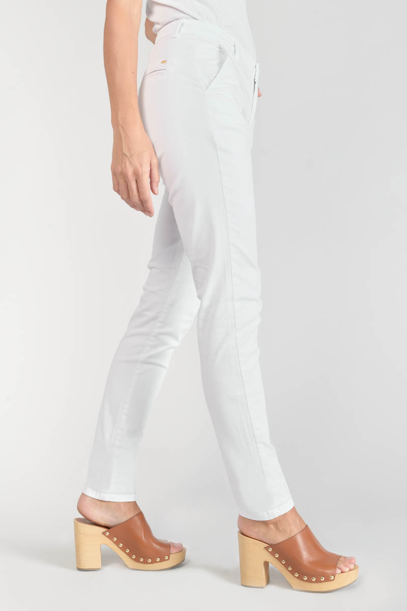 Pantalon chino Dyli3 blanc