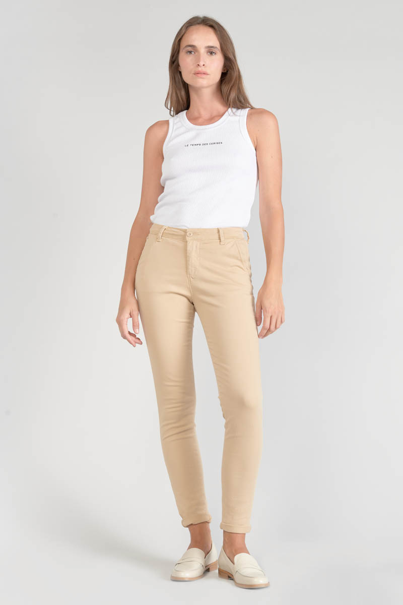 Pantalon chino Dyli3 sable