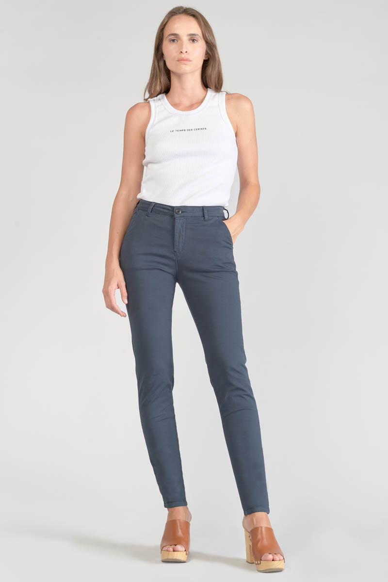Pantalon chino Dyli3 bleu nuit