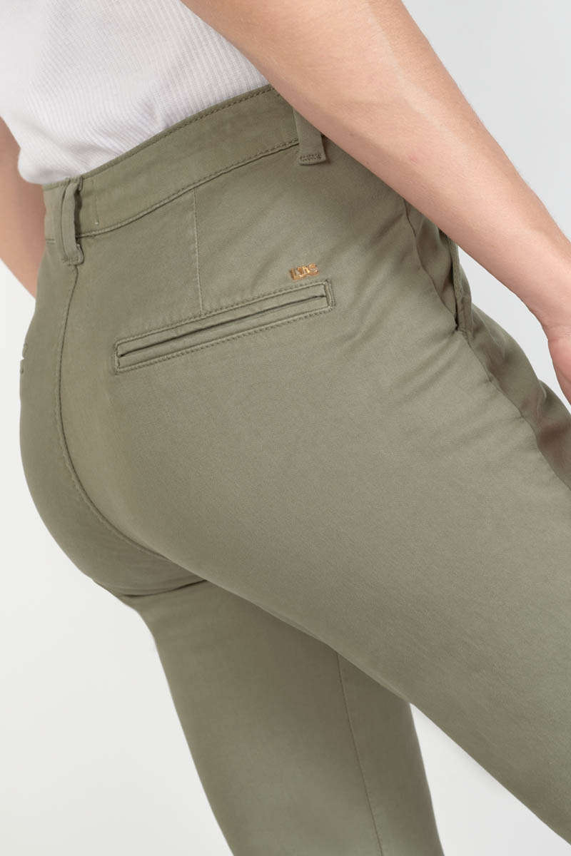 Khaki Dyli3 chino trousers